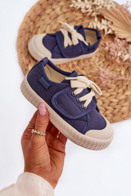 Vrijetijdsschoenen voor kinderen HI-POLY SYSTEM BIG STAR NN374016 donkerblauIn