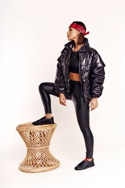 Echt leren sneakers met decoratieve strepen BIG STAR DD274687 zInart