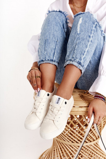 Dames laag vrijetijdsschoenen Big Star DD274451 Initte kleur