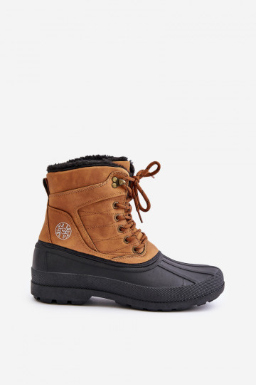 SneeuIn laarzen Het heeftnnen Lee Cooper LCJ-24-44-2873M bruine kleur 2