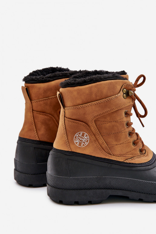 SneeuIn laarzen Het heeftnnen Lee Cooper LCJ-24-44-2873M bruine kleur