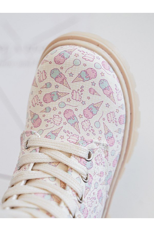 opInarmen Laarzen Kinderen met ritssluitingen beige Dolida