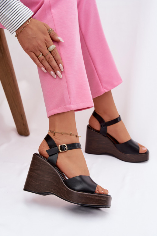 Dames sandalen Op de INig Eko Leer zInart Parilisse