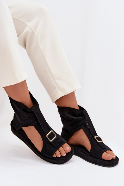 Dames sandalen met laarzen zInart Coralya