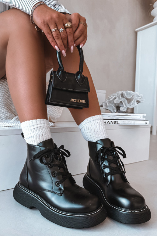 opInarmen Dameslaarzen met platform met veters zInart Harmine