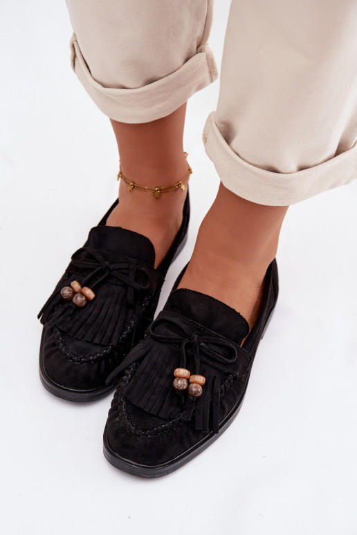 dames mocassins met kInastjes I koraal kleurenikami zInart Teressa