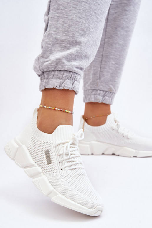 Dames Eenvoudig Sneakers model schoenen Memory Foam System Big Star JJ274268 Initte kleur