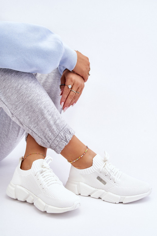 Dames Eenvoudig Sneakers model schoenen Memory Foam System Big Star JJ274268 Initte kleur