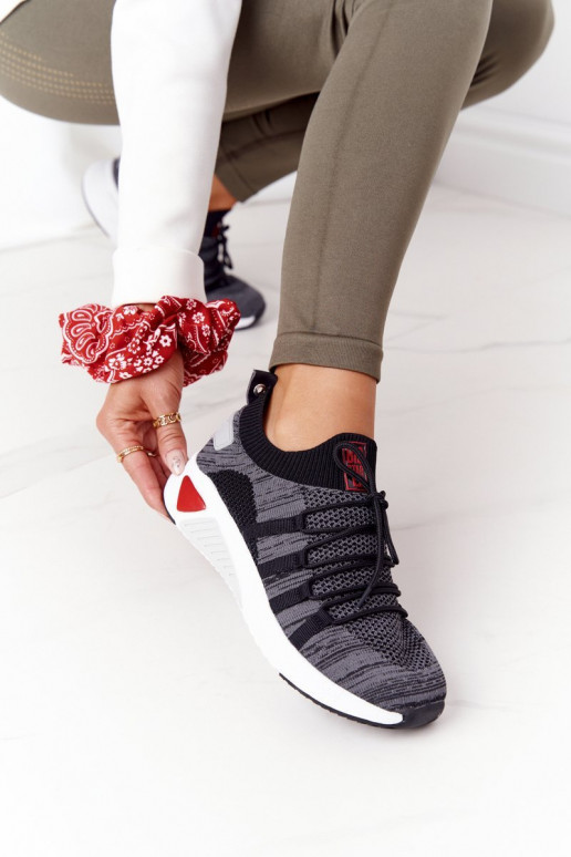 Dames Sportieve stijl schoenen Memory Foam Big Star HH274532 grijs