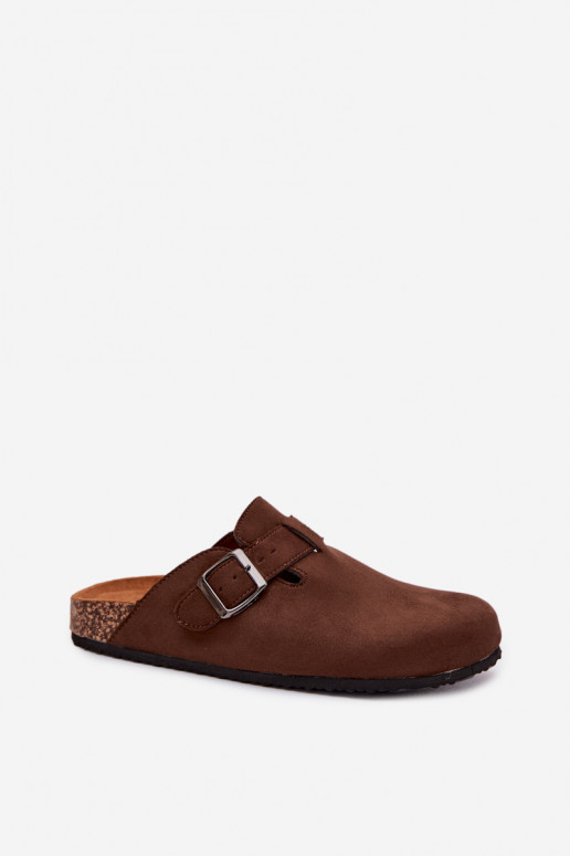 Slippers Klompen Dames met gespen CzekoladoIne Delirisse