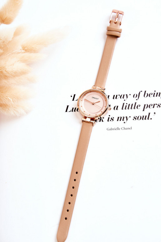 Dames analoog Horloge Ernest ivoor