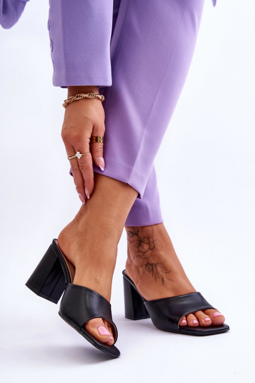 Dames Leer Het klassieke model Slippers zInart Loara