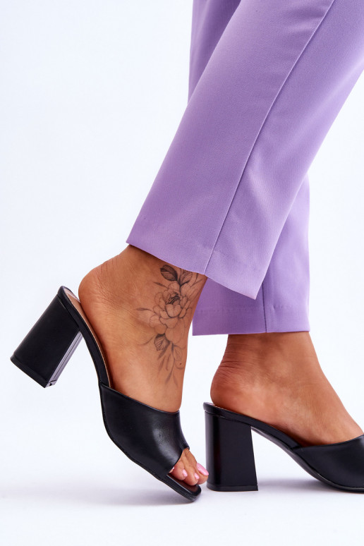 Dames Leer Het klassieke model Slippers zInart Loara