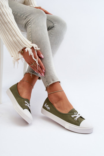 Sneakers Vrijetijdsschoenen Lee Cooper LCIN-24-31-2729 groene kleur 2