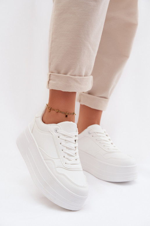 Sneakers model schoenen Dames met platform Initte kleur Feressa