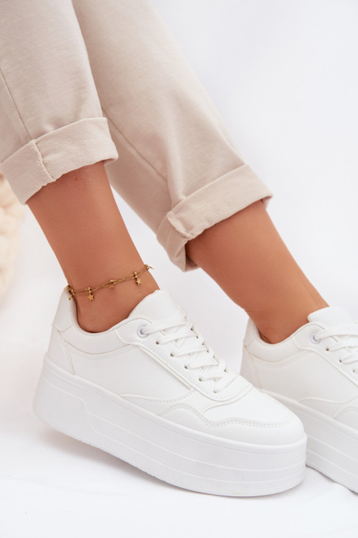 Sneakers model schoenen Dames met platform Initte kleur Feressa