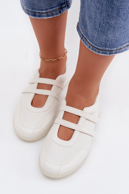 Sportieve stijl Ballerinas Dames Met Strepen Initte kleur Farvessa