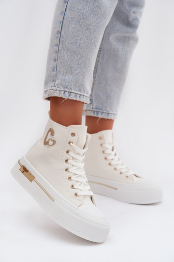 Witte Meloria platform sandalen 2