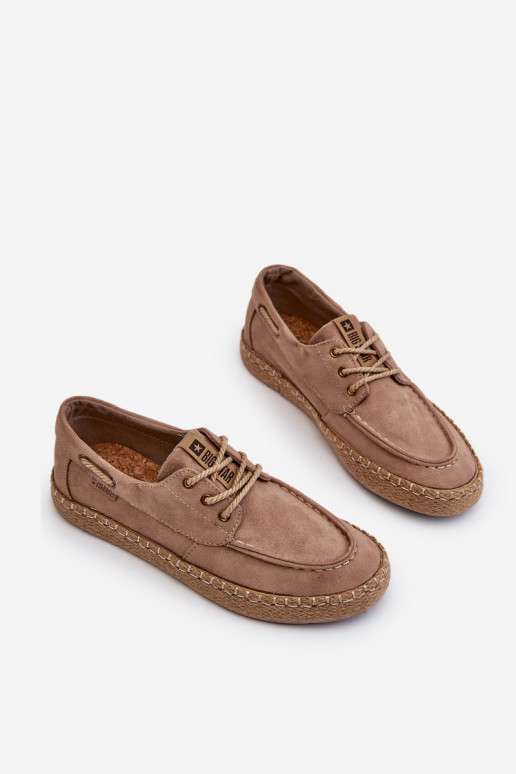 espadrilles Het heeftnnen met veters Big Star NN174054 beige