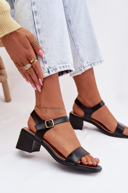 Dames sandalen Eko Leer Op Klok zInart Sabela