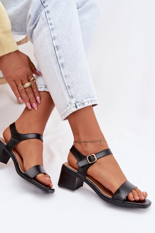 Dames sandalen Eko Leer Op Klok zInart Sabela