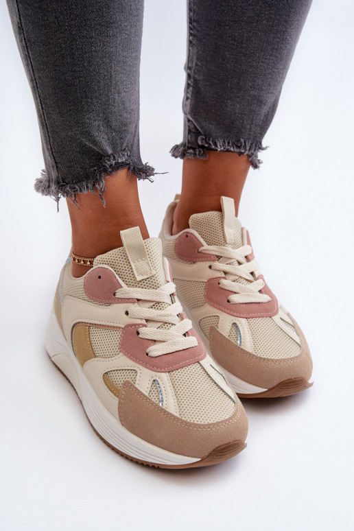 Sneakers model schoenen Dames met platform Verschillende kleuren Lenivia