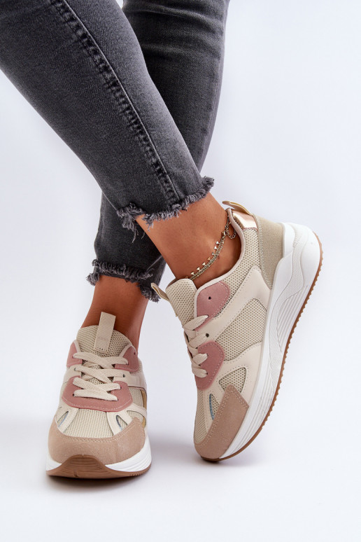 Sneakers model schoenen Dames met platform Verschillende kleuren Lenivia