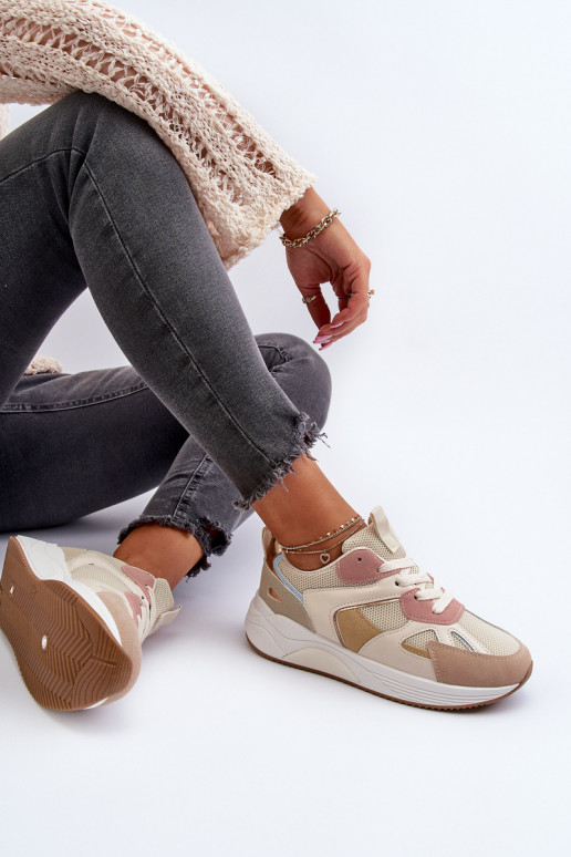Sneakers model schoenen Dames met platform Verschillende kleuren Lenivia