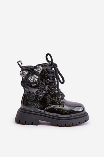 opInarmen Laarzen Kinderen Met Beer Opar het kasteel met lakeffect zInart Relobia 2