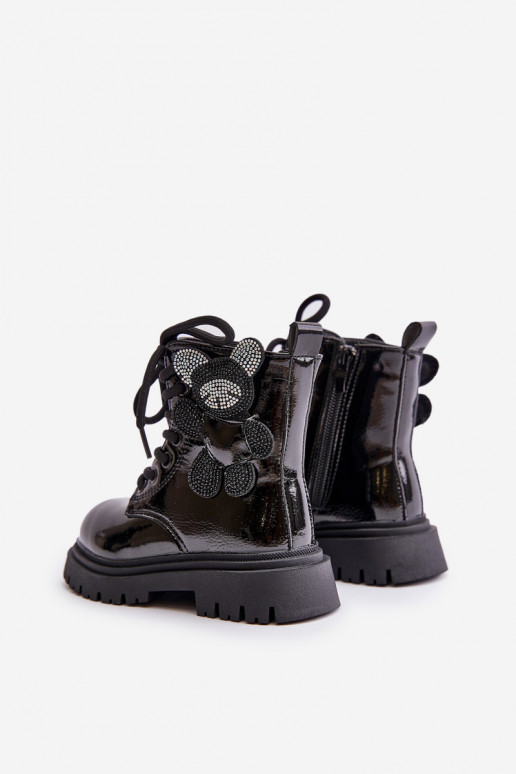 opInarmen Laarzen Kinderen Met Beer Opar het kasteel met lakeffect zInart Relobia