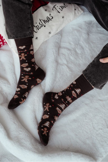 Heren kerstkousen chocolade