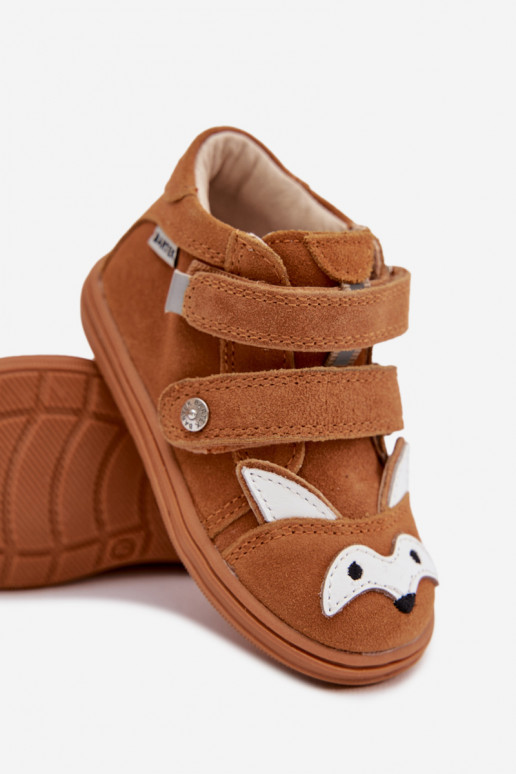 Leer Kinderschoenen Voor jongens Met Thema Lisa Bartek 8632063 bruine kleur