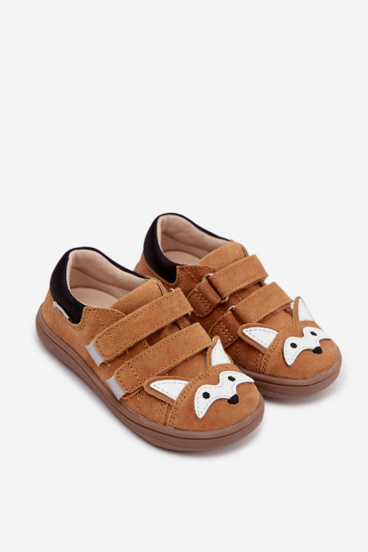 Leer schoenen Barefoot Kinderen Met Thema Lisa Bartek 8600563 bruine kleur