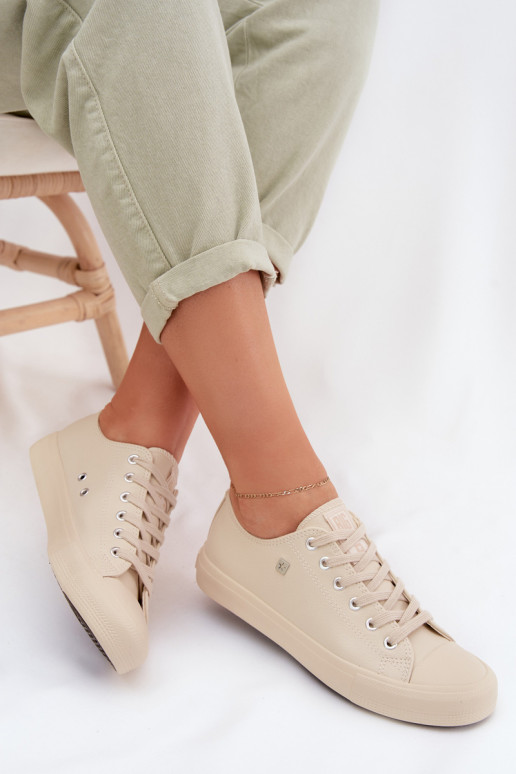 Vrijetijdsschoenen Eko Leer Big Star TT274019 beige