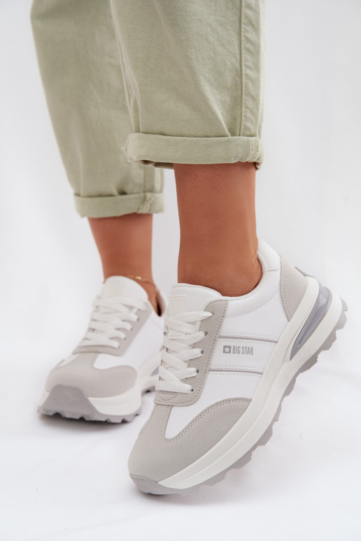 Sneakers model schoenen sportschoenen Dames Big Star TT274879 HI-POLY SYSTEM INit-grijs