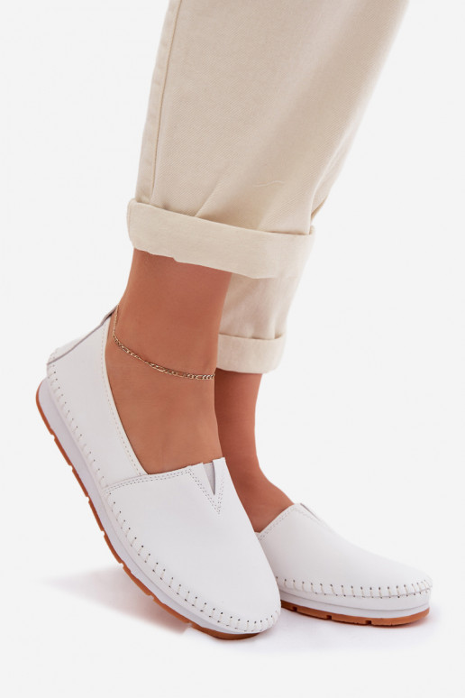 Leer schoenen Dames S.Barski LR61-7051 Initte kleur