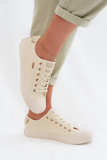 Casual schoenen Big Star TT274004 ivoorkleur