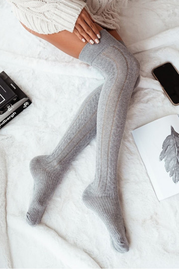 ZakolanóInki Dames met elementen van opengeInerkt INarkocz grijs