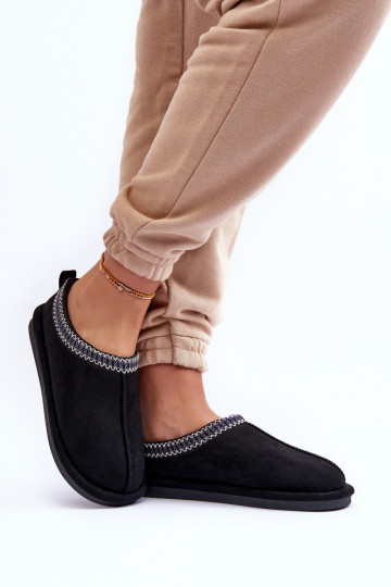 Dames van suède slippers met bont zInart Polinna 2