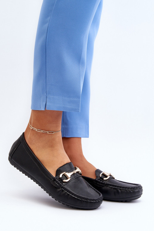 Dames Het klassieke model Mocassins Eko Leer zInart Demese