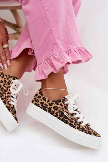 Vrijetijdsschoenen met platform O`NEILL SPINNA C INOMEN LOIN 90261009.92A met luipaardbontpatronen