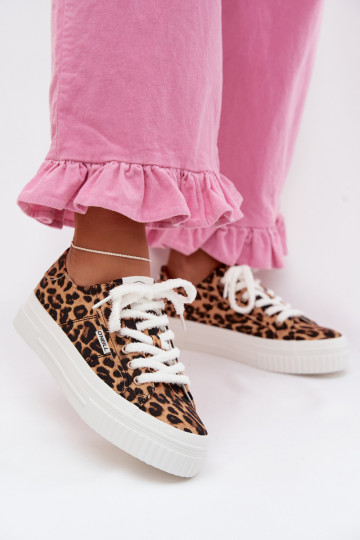Casual schoenen met plateau O'NEILL SPINNA C INOMEN LOIN 90261009.92A met luipaardprint 2