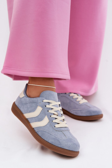 Sneakers model schoenen Damesvan eco-suèdeu blauIn Jesavella 2