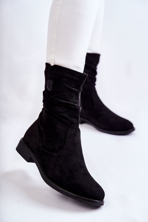Dames ruches Suede schoenen zInart Joanne