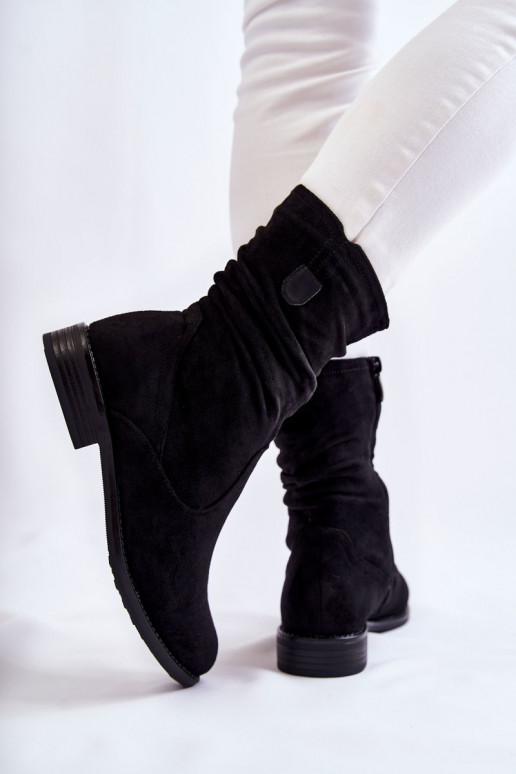 Dames ruches Suede schoenen zInart Joanne