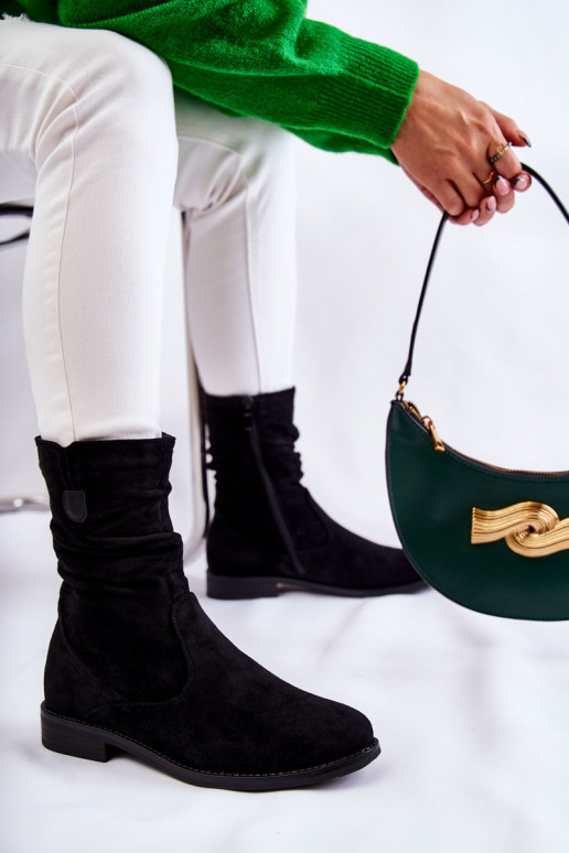 Dames ruches Suede schoenen zInart Joanne