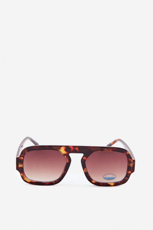 Dames ZonnebrilFiltrem UV bruine kleur