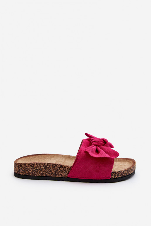 Dames Slippersmet linten roze Ezephira