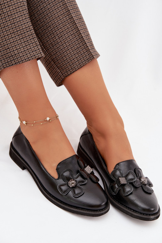 schoenen Dames met brede hakken Met sierlijki met bloemmotievenami zInart Tavillette