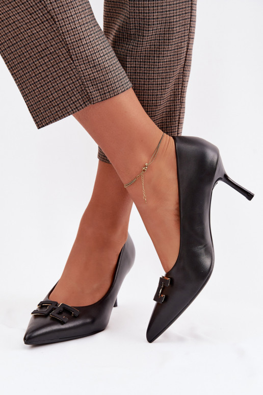 Hakken Schoenen met ornamenten Eko Leer zInart Fivara